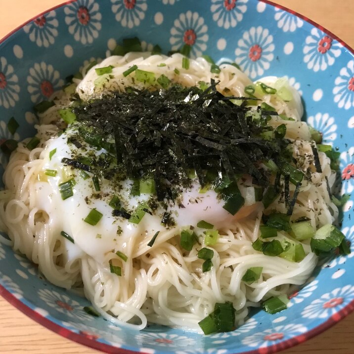 釜温玉そうめん！